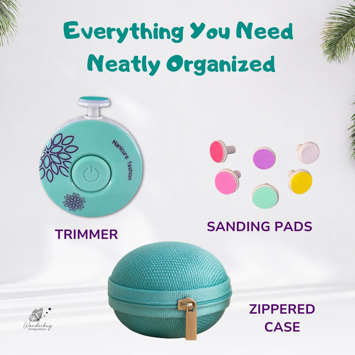 Wonderbug Electric Baby Nail Trimmer